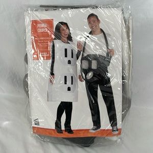 NEVER USED Adult Power Couple costume